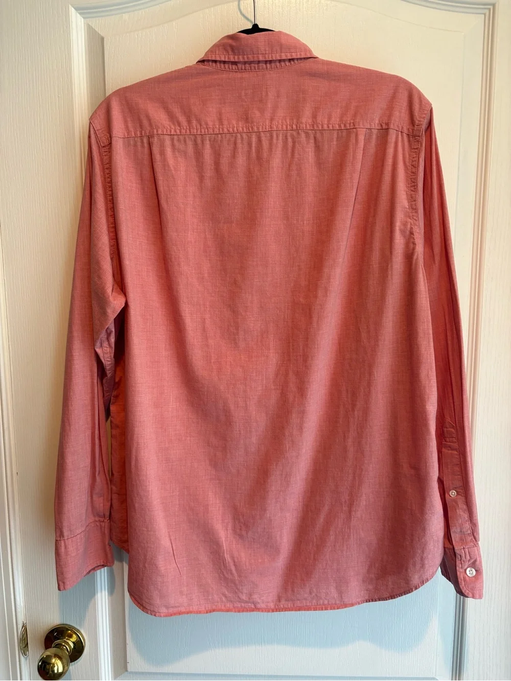 J. Crew Men's Button-Down Shirt in Dusty Rose